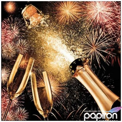 Szalvéta Ambiante Popping Cork papírszalvéta 33x33cm,20db-os