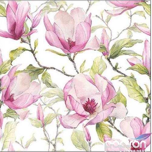 Szalvéta Ambiente magnólia autumnpattern 33x33 3rétegű, 20db/csomag 13318440