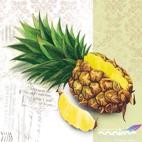 Szalvéta Ambiante Pineapple papírszalvéta 33x33cm,20db-os