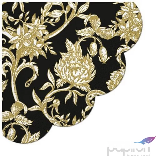 Szalvéta Ambiente Baraqoue Flowers dia papírszalvéta 33x33cm,20db-os