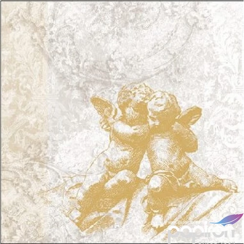 Szalvéta Ambiante Classic Angels Gold papírszalvéta 25x25cm,15db-os