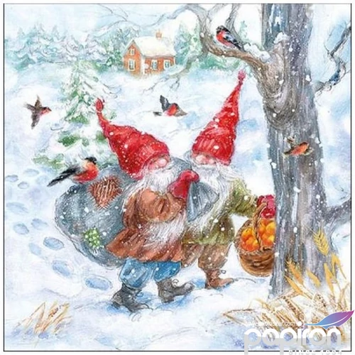 Szalvéta Ambiante Hey Ho papír papírszalvéta 33x33cm,20db-os