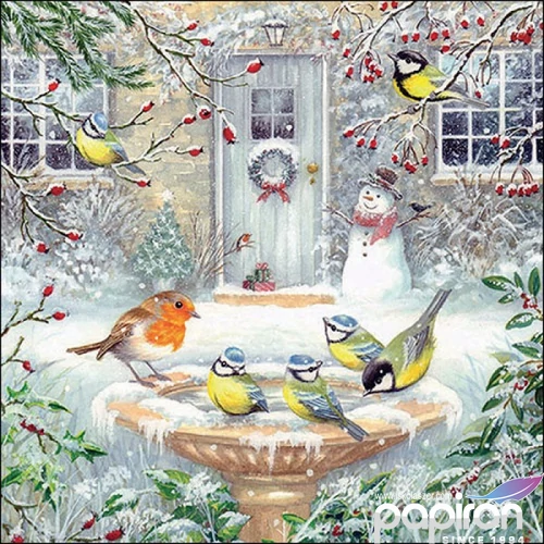 Szalvéta Ambiante Joy bath papírszalvéta 25x25cm,15db-os