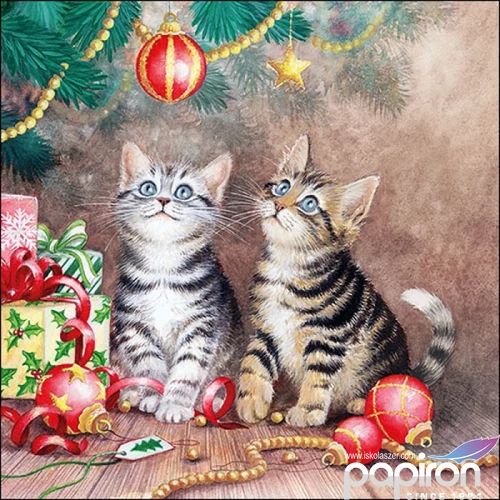 Szalvéta Ambiante Magic Of Christmas papírszalvéta 33x33cm,20db-os