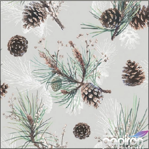 Szalvéta Ambiante Pine Cone All Over papírszalvéta 25x25cm,15db-os