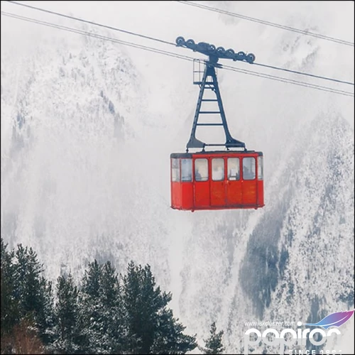 Szalvéta Ambiante Ski Gondola papírszalvéta 33x33cm,20db-os