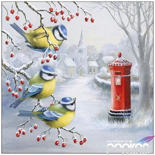 Szalvéta Ambiante Waiting for mail papírszalvéta 33x33cm,20db-os