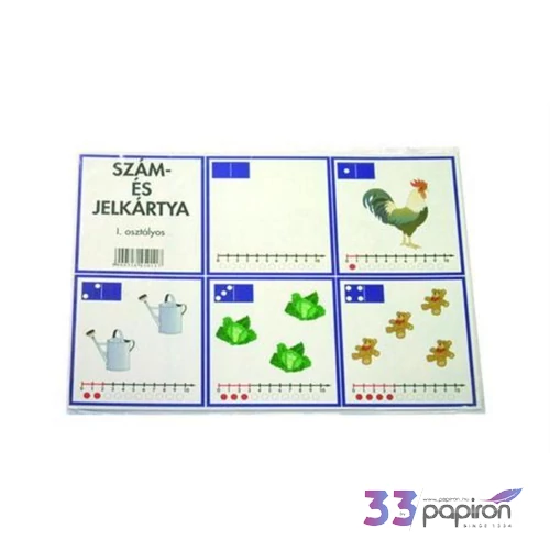 Szám és jelkártyák 2-4.oszt. 0 iskolaszezonos termék