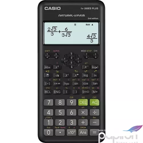 Számológép CASIO FX-350ES PLUS 2E tudományos számológép 252funkciós 