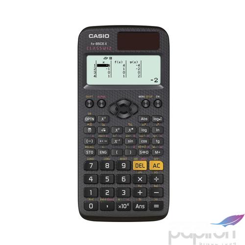 SzámoLógép Casio FX-85CEx tudományos számológép 379funkciós Érettségizőknek
