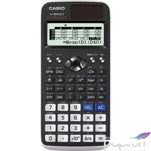 SzámoLógép Casio FX-991CEx tudományos számológép 664 funkciós Érettségizőknek