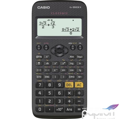 SzámoLógép Casio FX350CEx tudományos számológép 379funkciós Érettségizőknek