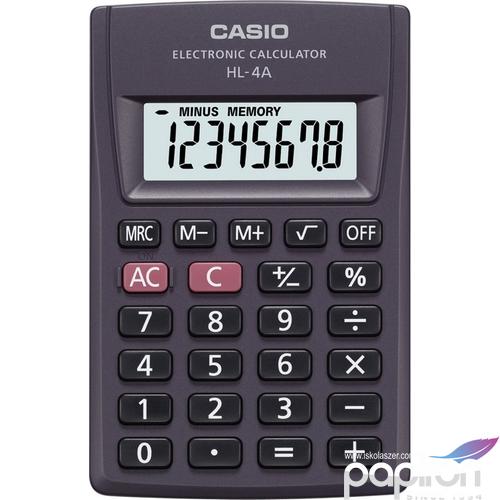 SzámoLógép Casio HL-4 zsebszámológép 8digites 