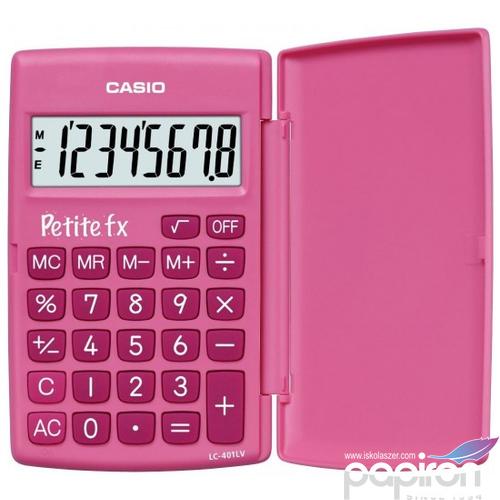SzámoLógép Casio LC-401LV PINK Zsebszámológép