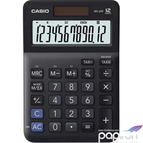SzámoLógép Casio MS-20F asztali számológép 12digites