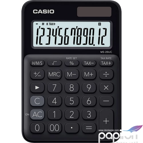 Számológép Casio MS 20 UC BK Számológépek