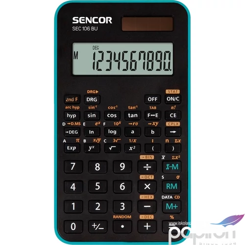 Számológép Sencor SEC 106 BU Számológépek