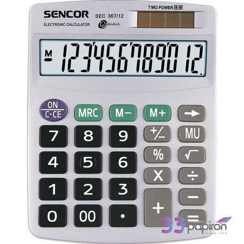 Számológép Sencor Sec 367/12 asztali számológép 12digites
