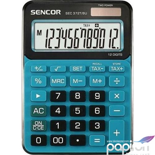 Számológép Sencor Sec 372T/BU asztali számológép 12digites 