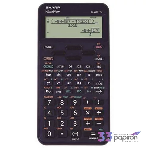 Számológép Sharp tudományos, 420 funkció EL-W531TL, kék
