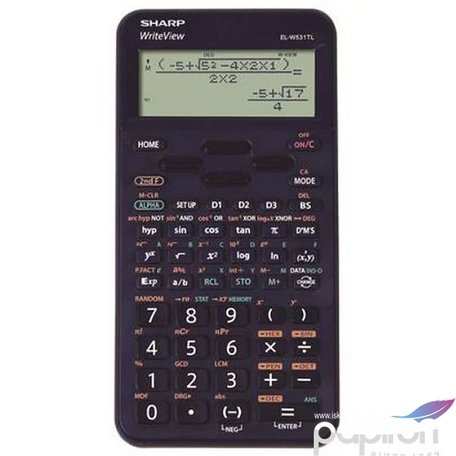 Számológép Sharp tudományos, 420 funkció EL-W531TL, kék