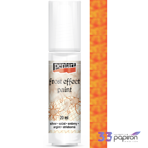 Szatináló festék Pentart 20ml narancssárga