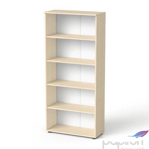 Szekrény 5 rendező magas nyitott polcos MAYAH Freedom SV-02 juhar