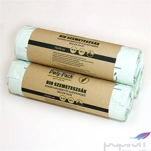 Szemeteszsák lebomló 73x115cm 120 l 10db