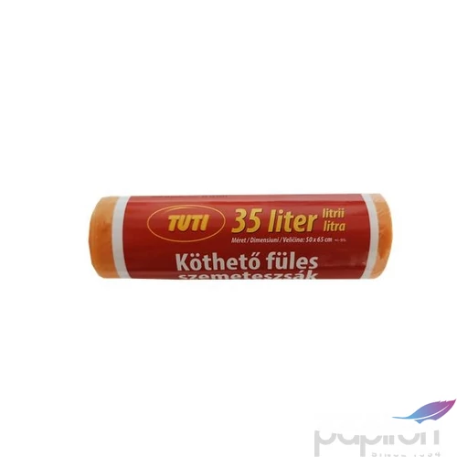 Szemeteszsák Tuti 35l-es, 20db/csomag köthető füles