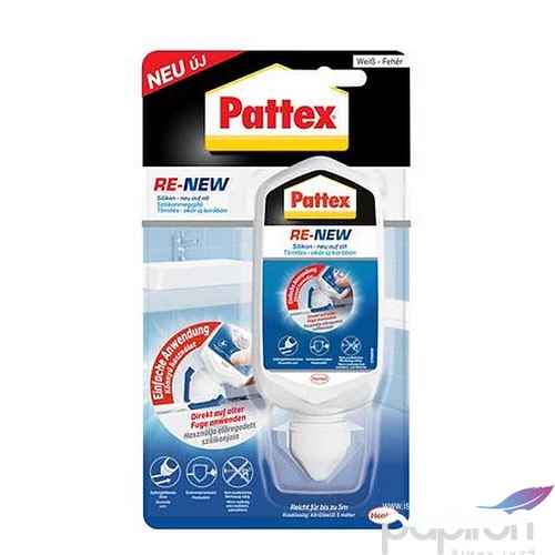 Szilikon felújító 80ml HENKEL Pattex Re-New fehér
