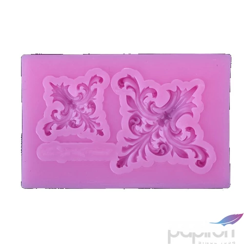 Szilikon öntőforma díszítő forma 6,5 x 4 cm