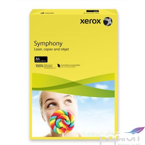 Színes másolópapír XEROX C Symphony A4/80gr napsárga 500lap/csom