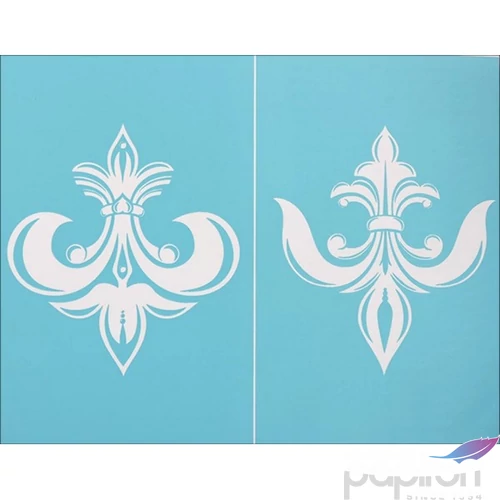 Szita-stencil 215 x 275mm, Anjou liliomok 215 x 275 mm