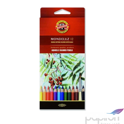 Színes ceruza 12 Koh-I-Noor 3716/12 Mondeluz Akvarell iskolaszer- tanszer
