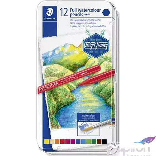 Színes ceruza 12 Staedtler Design Journey Akvarell hatszögű 12színű Írószerek STAEDTLER 14610G M12