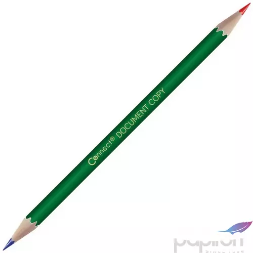 Postairon vékony Connect vékony, kerek piros-kék zöld testtel Színes ceruzák