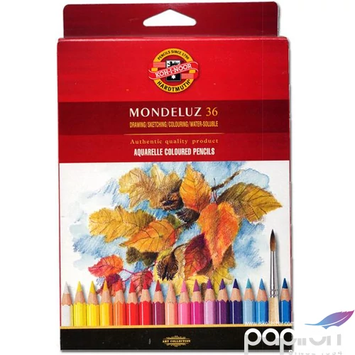 Színes ceruza 36 Koh-I-Noor 3719/36 Mondeluz Akvarell iskolaszer- tanszer
