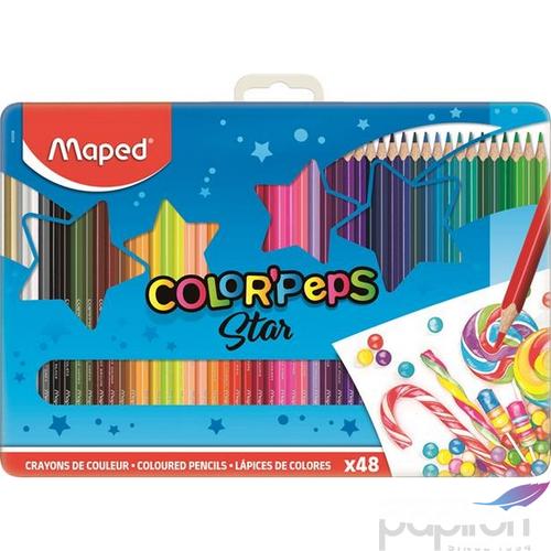 Színes ceruza 48 Maped Color'Peps háromszögletű 48színű Írószerek MAPED 832058