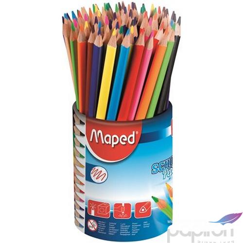 Színes ceruza 72 Maped Color'Peps háromszögletű készlet Írószerek MAPED 832000