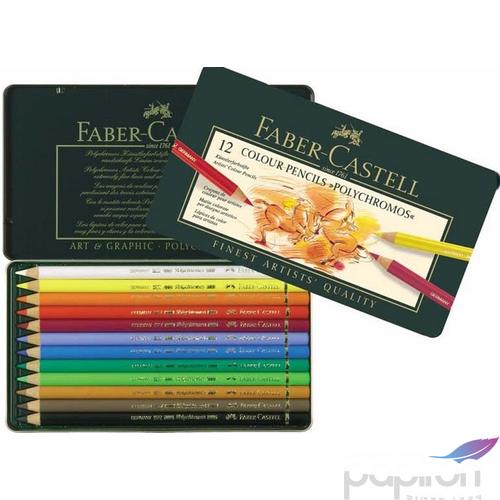 Faber-Castell művészceruza 12db PolyChromos művész színes Art
