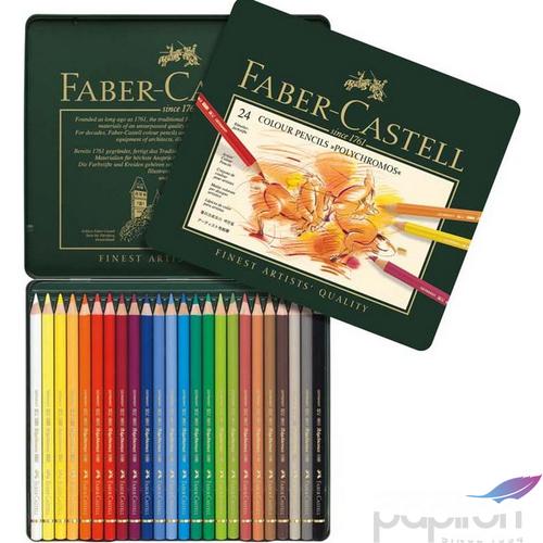 Faber-Castell művészceruza 24db-os AG-PolyChromos művész színes Art