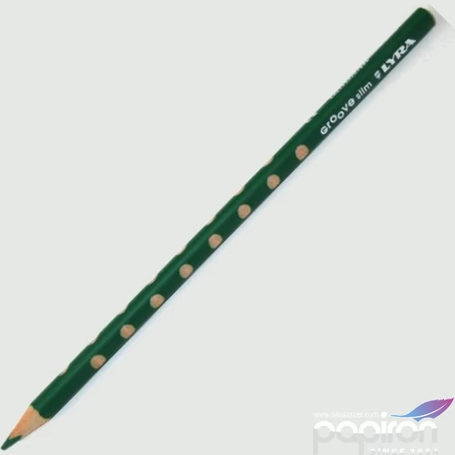 Színes ceruza Lyra Groove Slim sötétzöld 2820059
