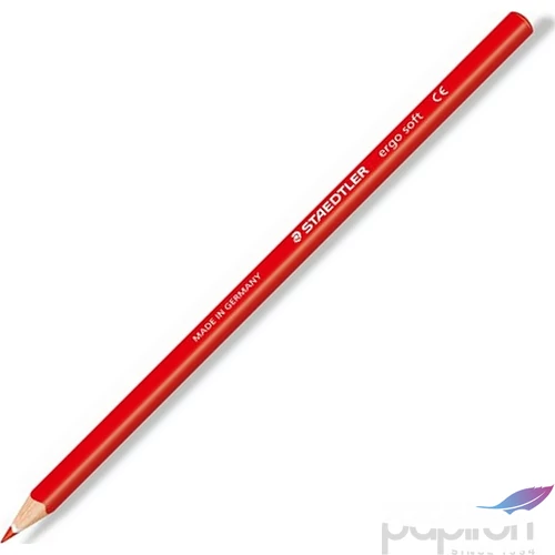 Színes ceruza Staedtler Ergo Soft háromszögletű piros Írószerek STAEDTLER 157-2