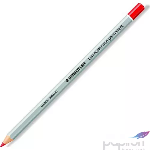 Színes ceruza Staedtler Lumocolor mindenre író, lemosható piros Írószerek STAEDTLER 108-2