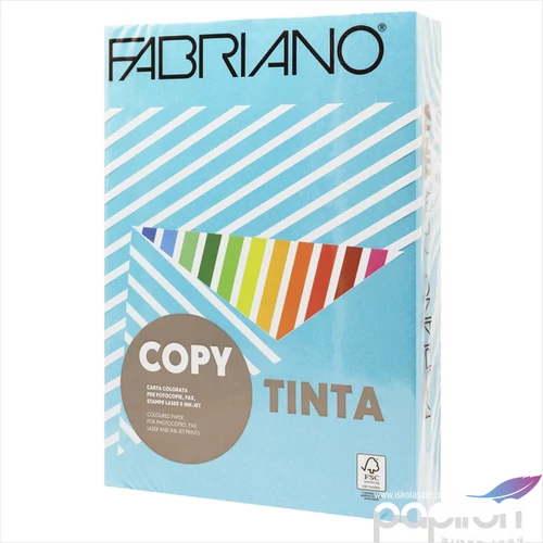 Színes másolópapír Fabriano Copy Tinta intenzív kék, A4/80gr 500ív/csom
