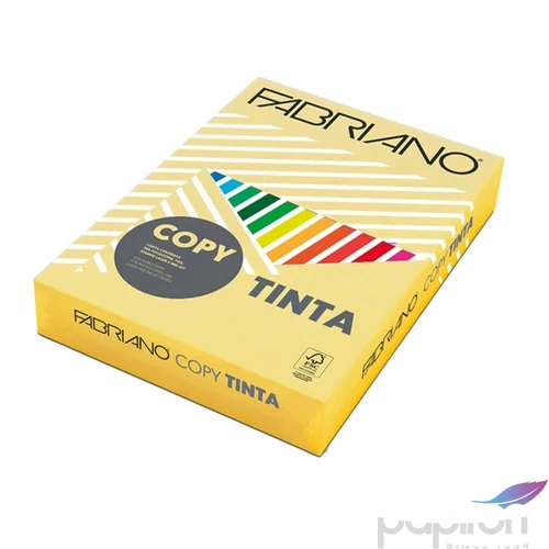 Színes másolópapír Fabriano Copy Tinta pasztell cédrus sárga A4/80gr 500ív/csom