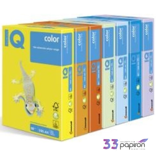 Színes másolópapír A4 IQ Intenzív Narancs 80gr OR43 500ív/csomag