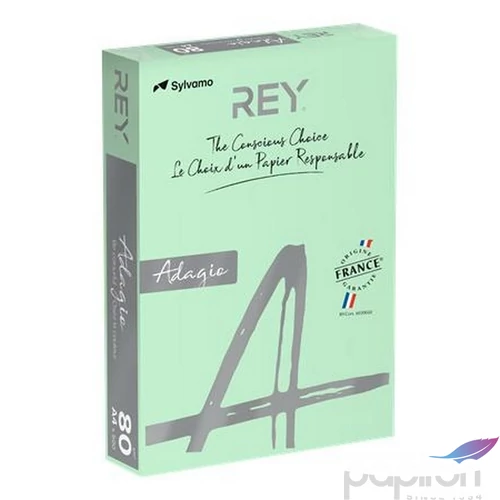 Színes másolópapír Rey Adagio A4, 80gr pasztell Zöld/GREEN LIPAD48PZ