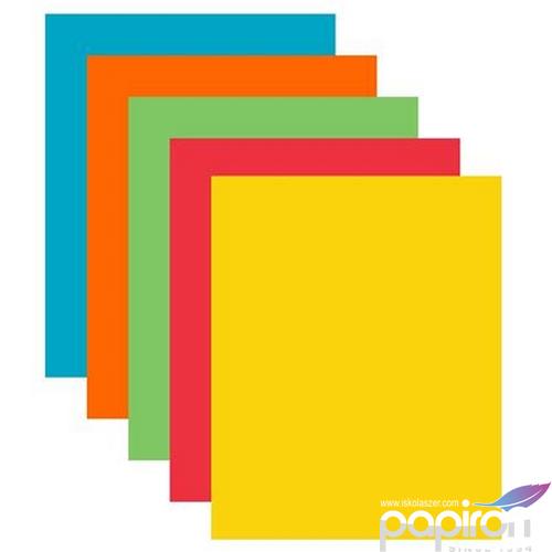 Színes másolópapír XEROX Symphony A4/80gr intenzív mix 5x50 lap, (496L94184)