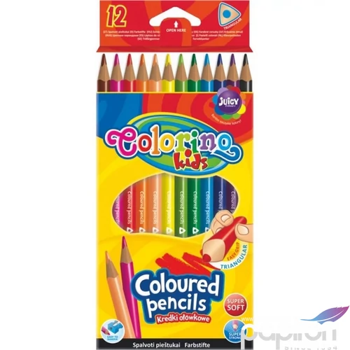 Színes ceruza Colorino kszl. 12+1 készlet hegyezővel 